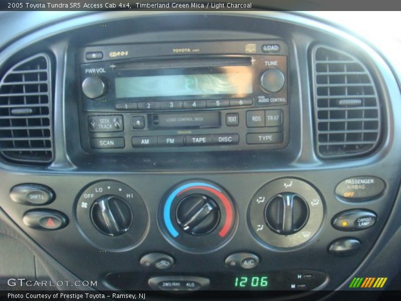 Timberland Green Mica / Light Charcoal 2005 Toyota Tundra SR5 Access Cab 4x4