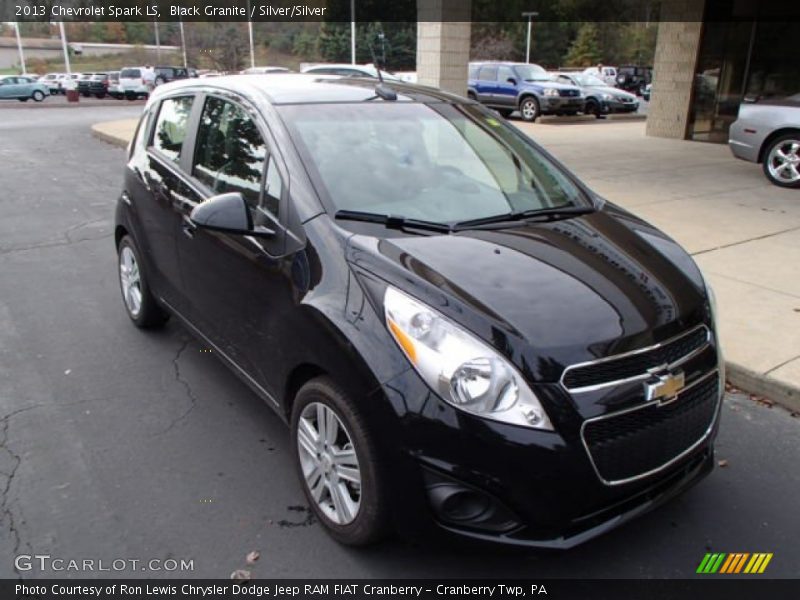Black Granite / Silver/Silver 2013 Chevrolet Spark LS