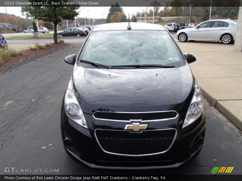 Black Granite / Silver/Silver 2013 Chevrolet Spark LS