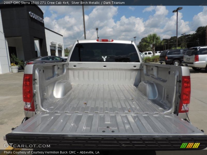 Silver Birch Metallic / Dark Titanium 2007 GMC Sierra 1500 Z71 Crew Cab 4x4