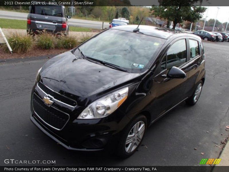 Black Granite / Silver/Silver 2013 Chevrolet Spark LS
