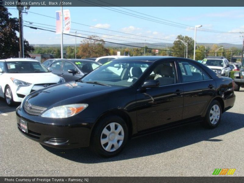 Black / Stone 2004 Toyota Camry LE