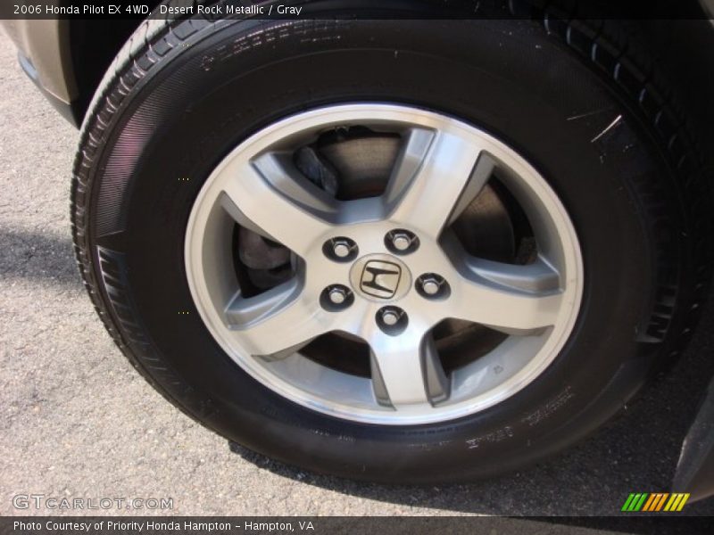 Desert Rock Metallic / Gray 2006 Honda Pilot EX 4WD