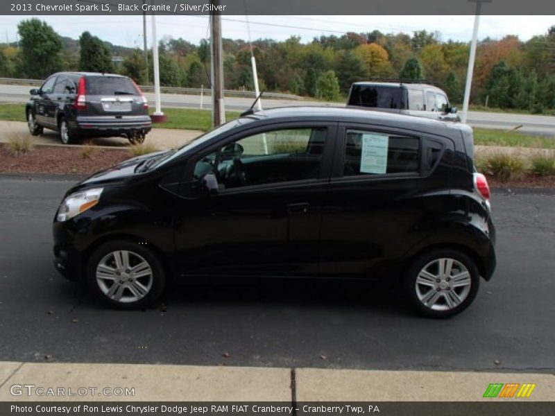 Black Granite / Silver/Silver 2013 Chevrolet Spark LS