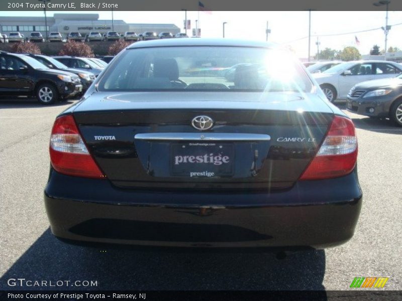 Black / Stone 2004 Toyota Camry LE