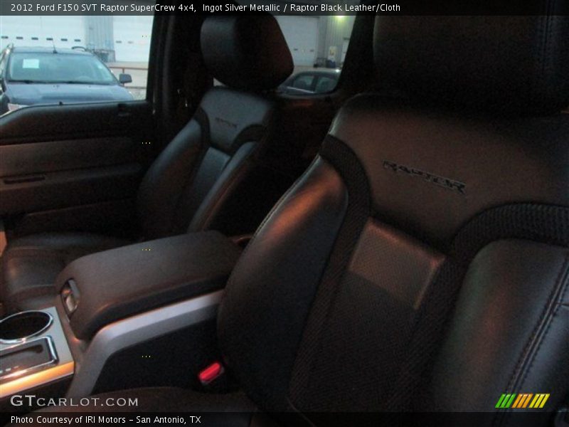 Ingot Silver Metallic / Raptor Black Leather/Cloth 2012 Ford F150 SVT Raptor SuperCrew 4x4