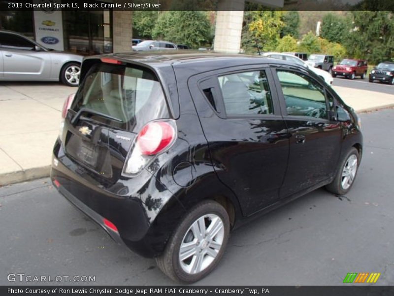 Black Granite / Silver/Silver 2013 Chevrolet Spark LS