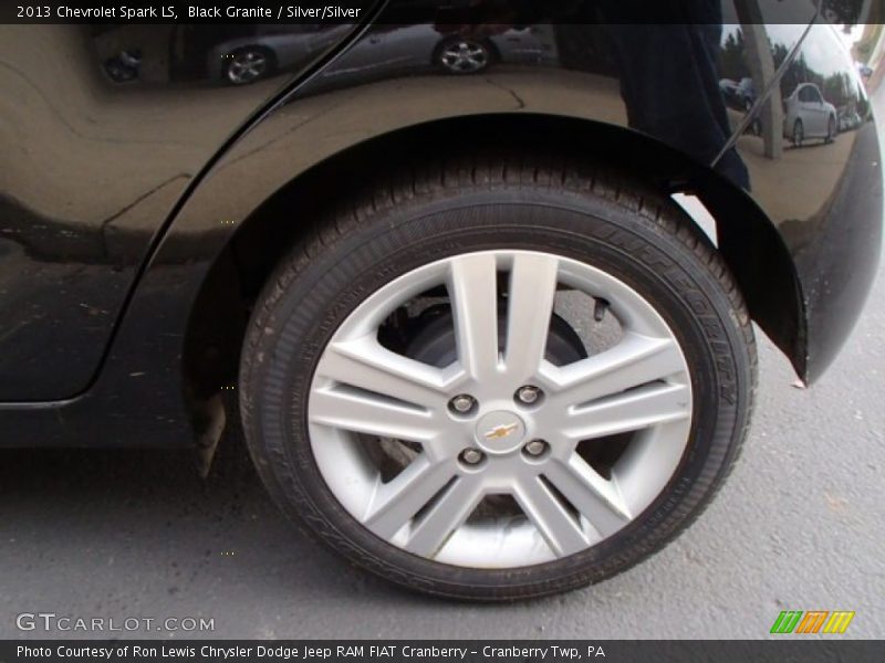 Black Granite / Silver/Silver 2013 Chevrolet Spark LS