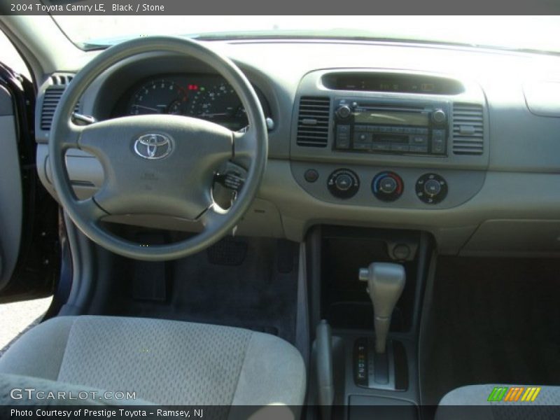 Black / Stone 2004 Toyota Camry LE