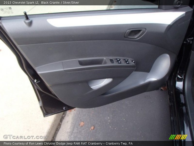 Black Granite / Silver/Silver 2013 Chevrolet Spark LS