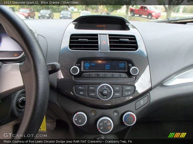 Black Granite / Silver/Silver 2013 Chevrolet Spark LS