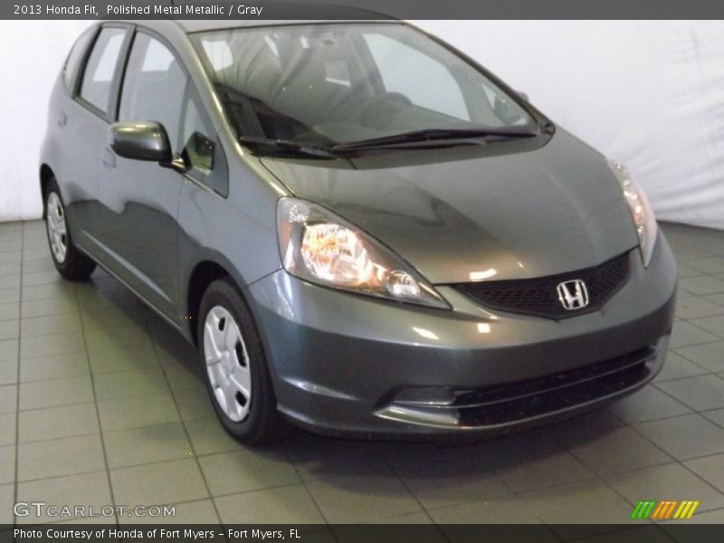 Polished Metal Metallic / Gray 2013 Honda Fit