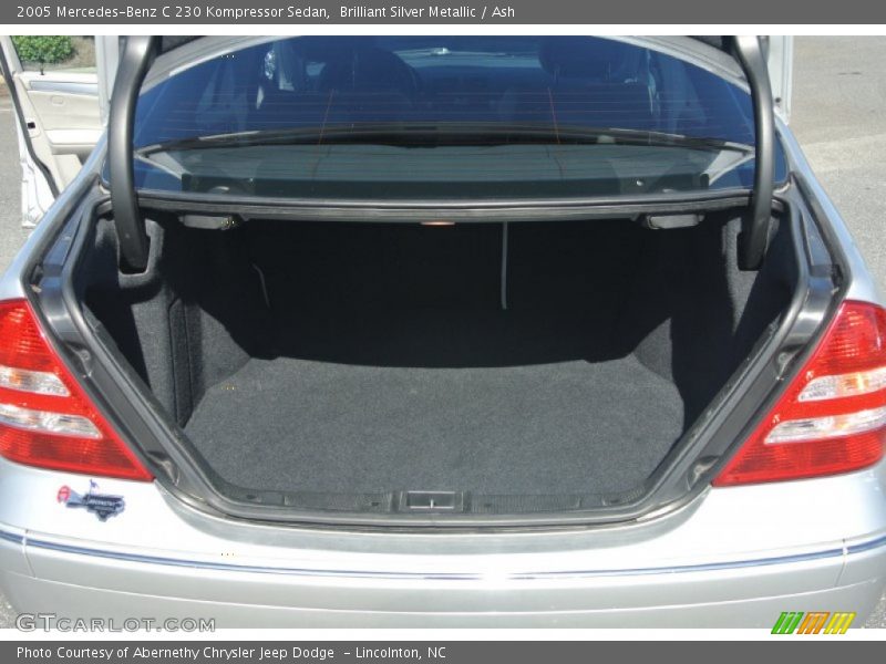 Brilliant Silver Metallic / Ash 2005 Mercedes-Benz C 230 Kompressor Sedan