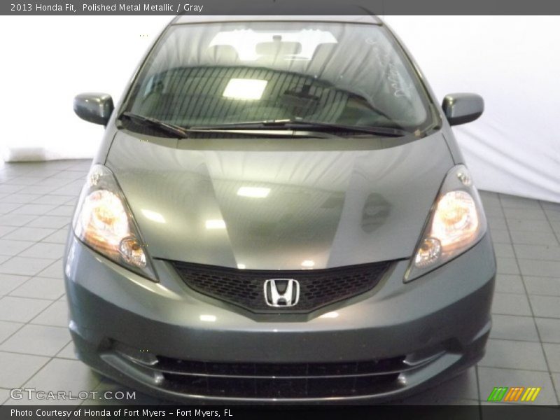 Polished Metal Metallic / Gray 2013 Honda Fit
