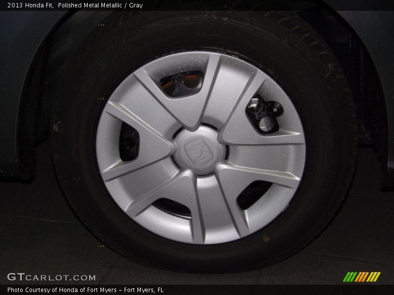 Polished Metal Metallic / Gray 2013 Honda Fit
