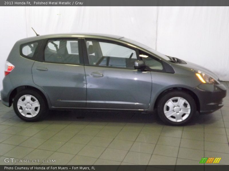 Polished Metal Metallic / Gray 2013 Honda Fit