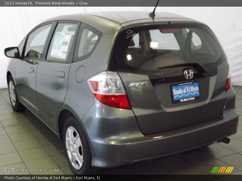 Polished Metal Metallic / Gray 2013 Honda Fit