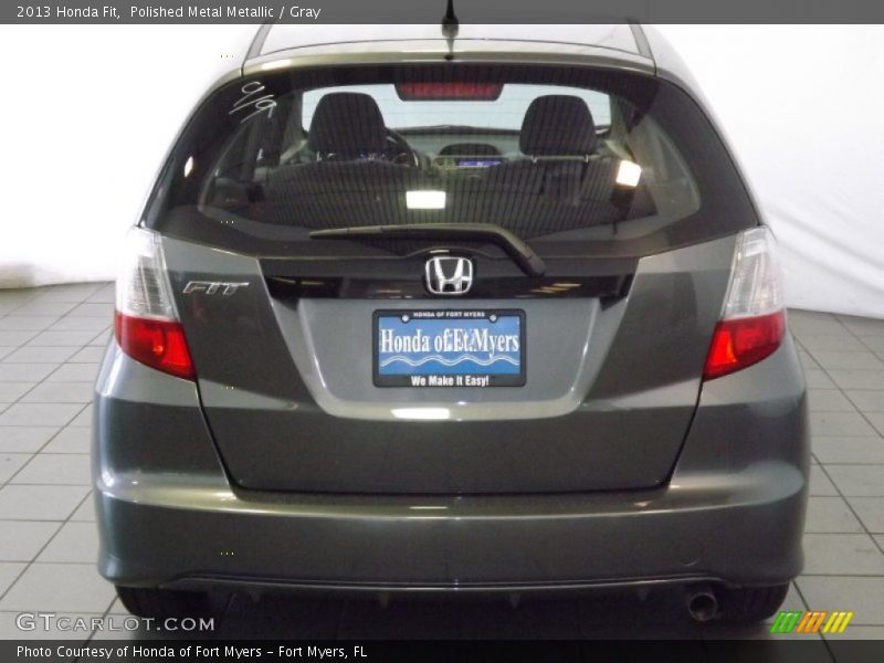 Polished Metal Metallic / Gray 2013 Honda Fit