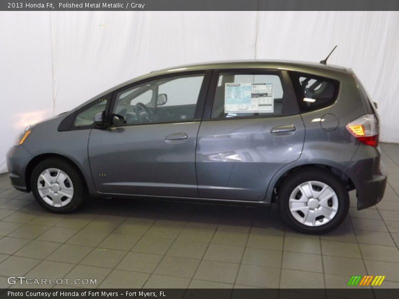 Polished Metal Metallic / Gray 2013 Honda Fit