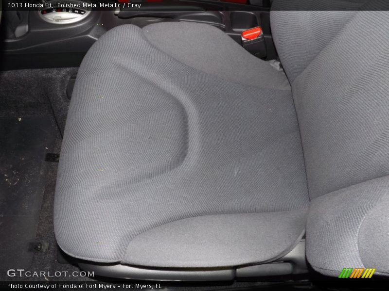 Polished Metal Metallic / Gray 2013 Honda Fit