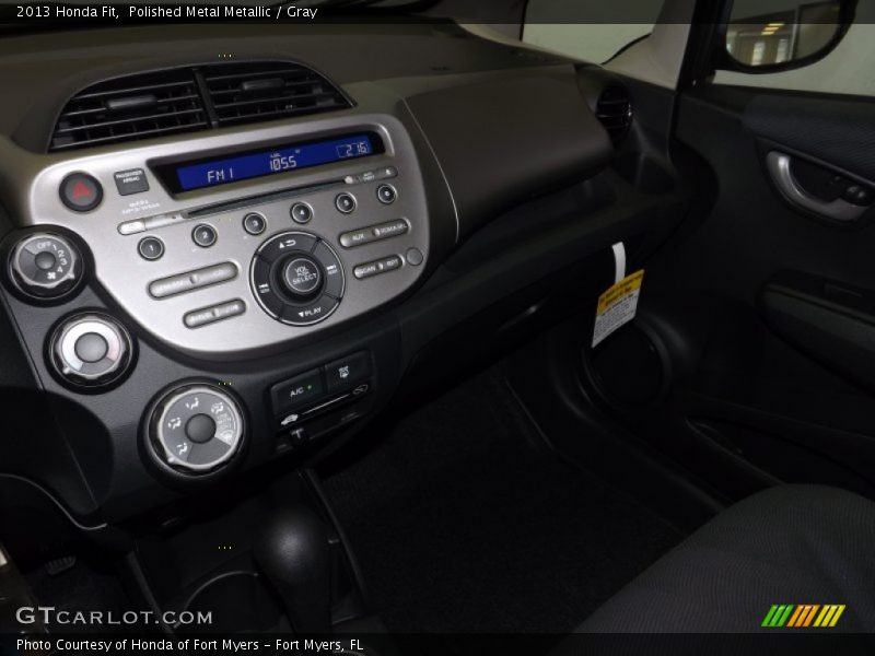 Polished Metal Metallic / Gray 2013 Honda Fit