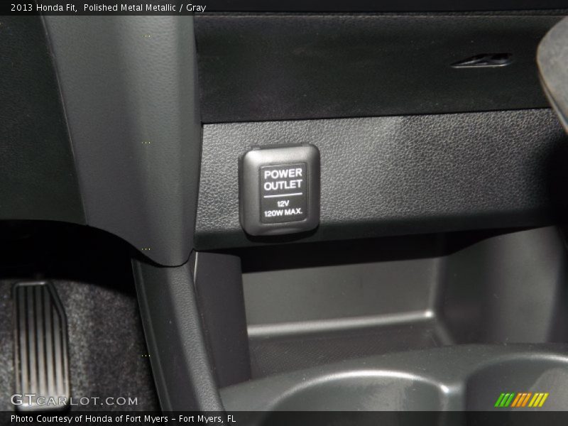 Polished Metal Metallic / Gray 2013 Honda Fit