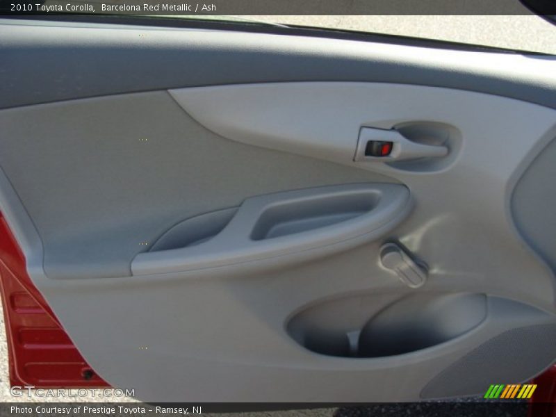 Barcelona Red Metallic / Ash 2010 Toyota Corolla