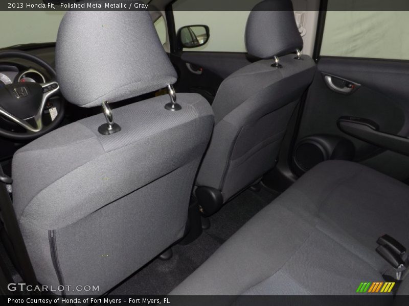 Polished Metal Metallic / Gray 2013 Honda Fit
