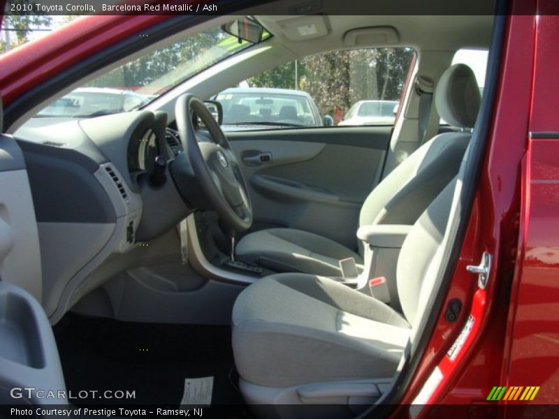 Barcelona Red Metallic / Ash 2010 Toyota Corolla