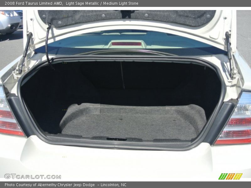 Light Sage Metallic / Medium Light Stone 2008 Ford Taurus Limited AWD