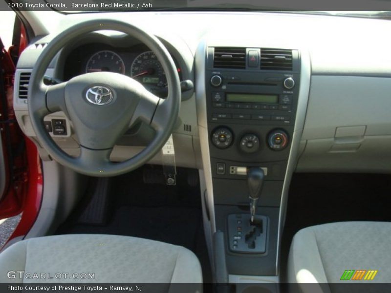 Barcelona Red Metallic / Ash 2010 Toyota Corolla