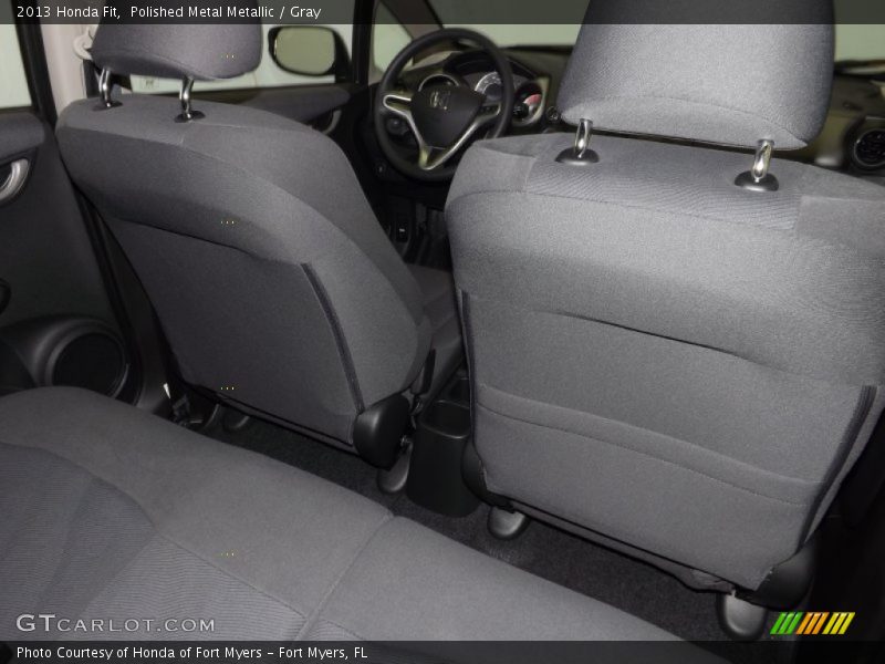 Polished Metal Metallic / Gray 2013 Honda Fit