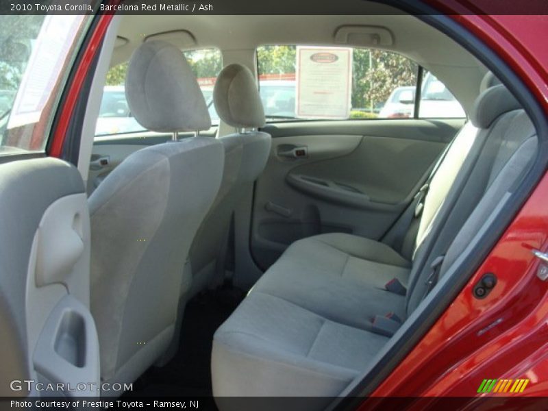 Barcelona Red Metallic / Ash 2010 Toyota Corolla
