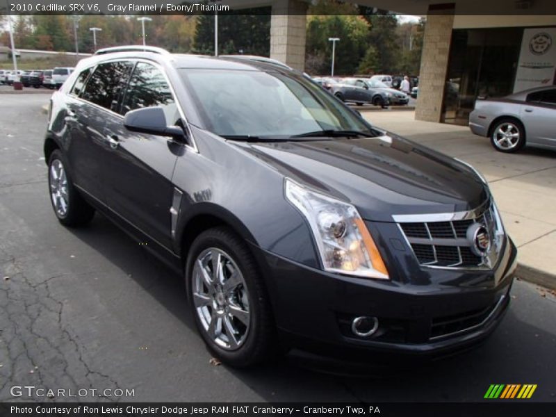 Gray Flannel / Ebony/Titanium 2010 Cadillac SRX V6