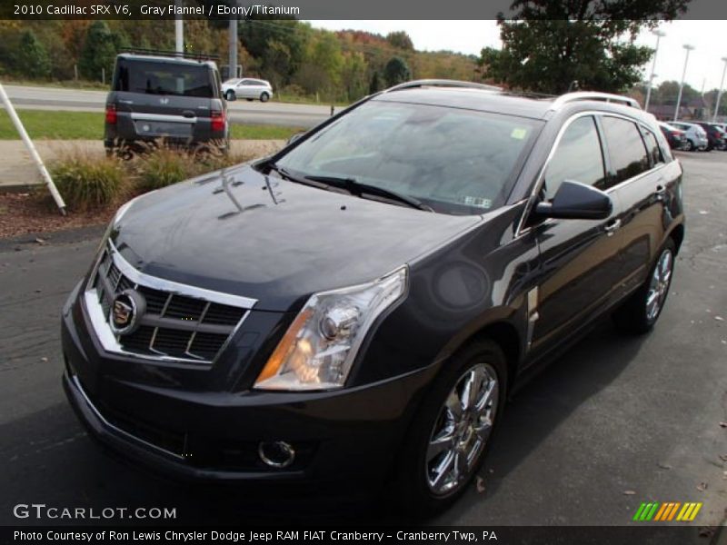 Gray Flannel / Ebony/Titanium 2010 Cadillac SRX V6