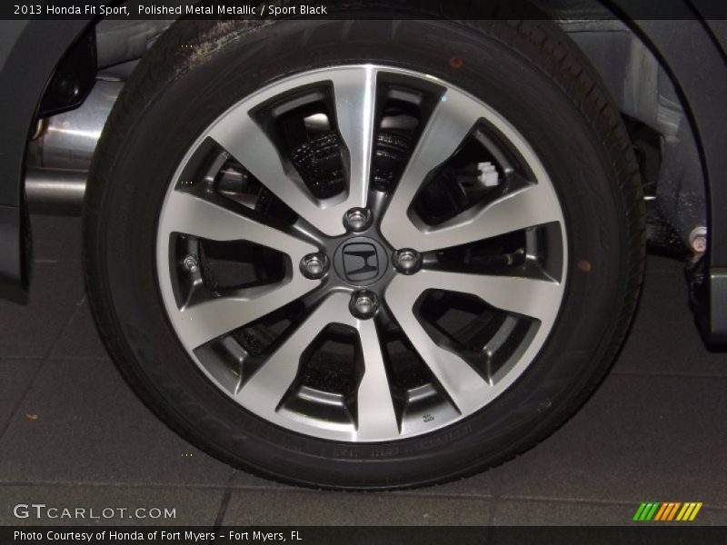 Polished Metal Metallic / Sport Black 2013 Honda Fit Sport