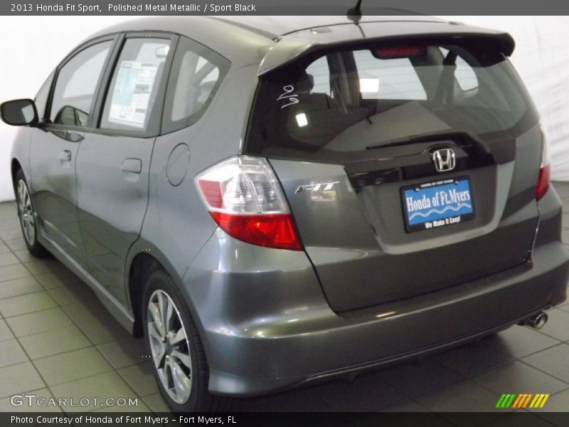Polished Metal Metallic / Sport Black 2013 Honda Fit Sport
