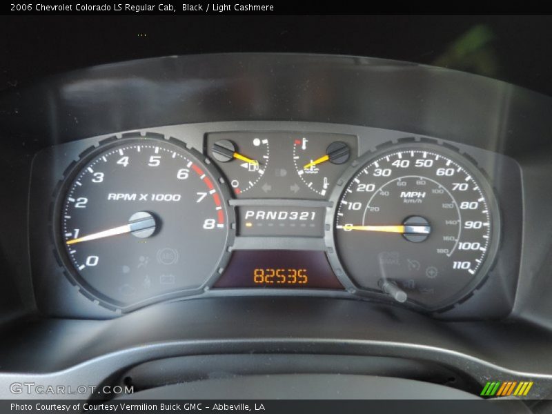Black / Light Cashmere 2006 Chevrolet Colorado LS Regular Cab