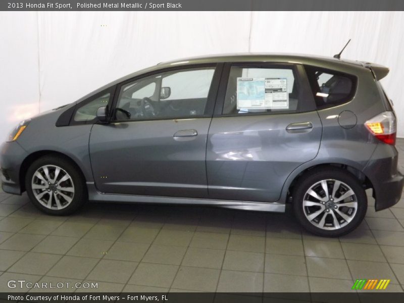 Polished Metal Metallic / Sport Black 2013 Honda Fit Sport