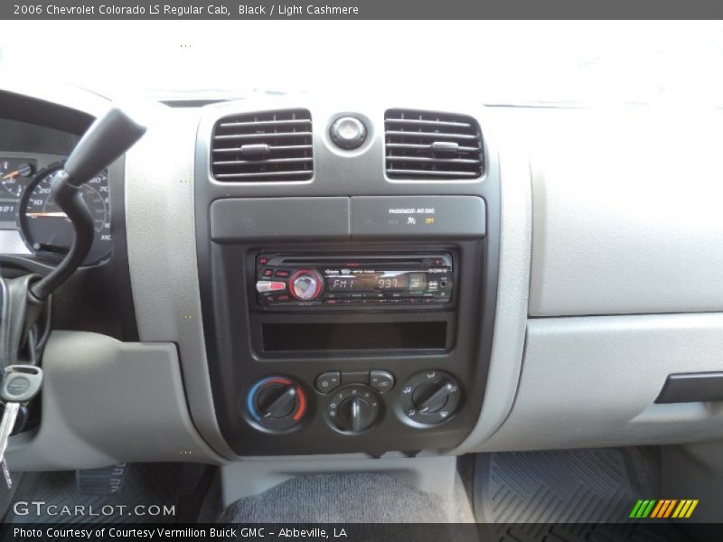 Black / Light Cashmere 2006 Chevrolet Colorado LS Regular Cab