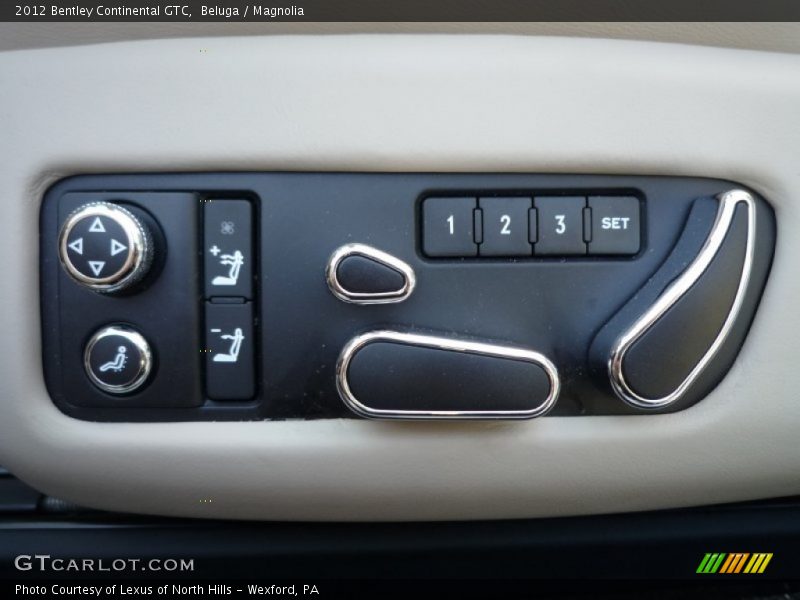 Controls of 2012 Continental GTC 
