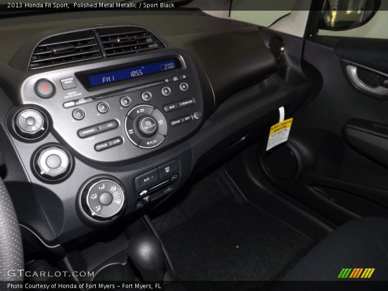 Polished Metal Metallic / Sport Black 2013 Honda Fit Sport