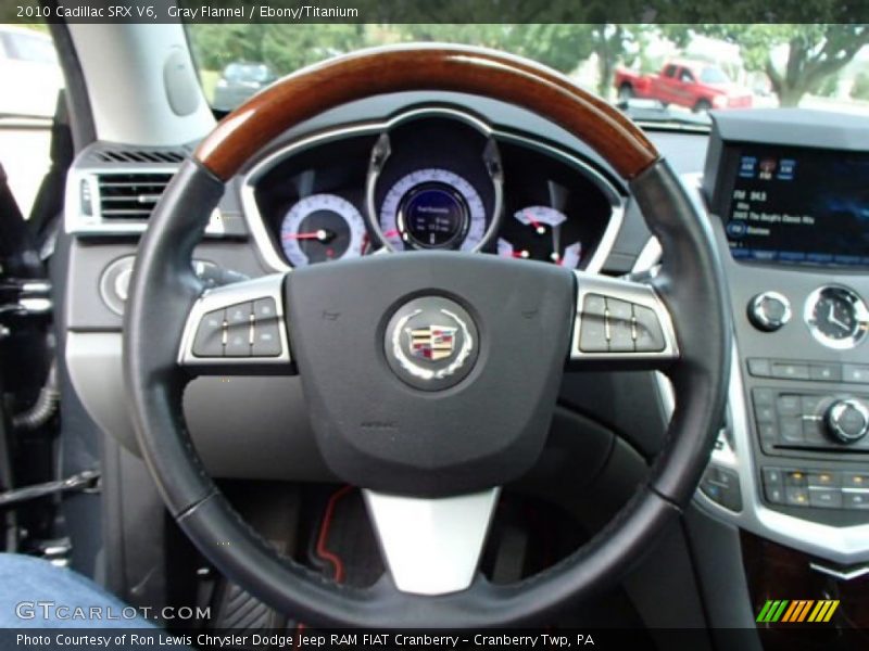 Gray Flannel / Ebony/Titanium 2010 Cadillac SRX V6