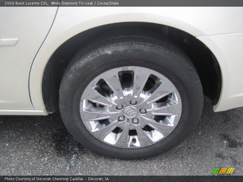 White Diamond Tri-coat / Cocoa/Shale 2009 Buick Lucerne CXL