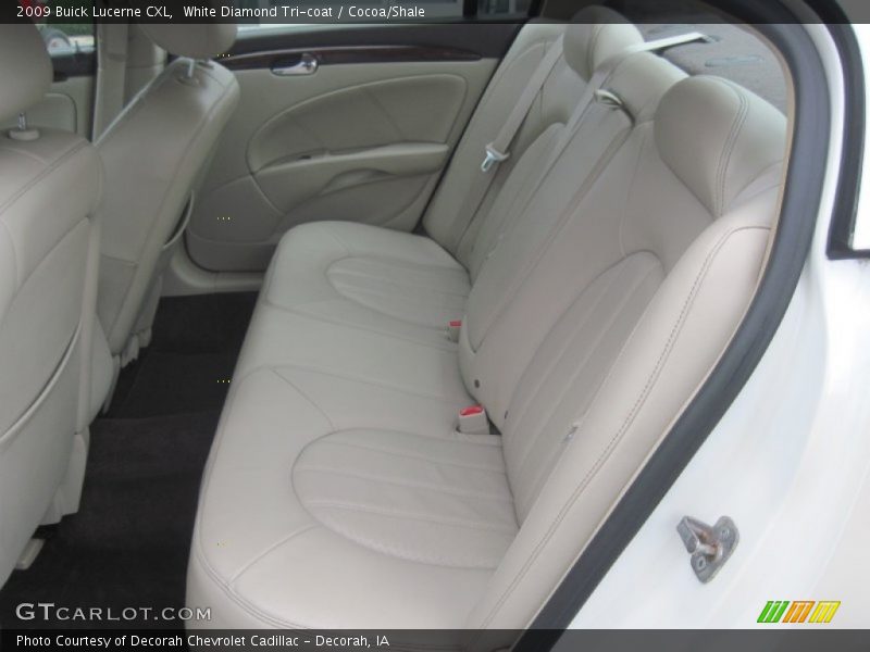 White Diamond Tri-coat / Cocoa/Shale 2009 Buick Lucerne CXL