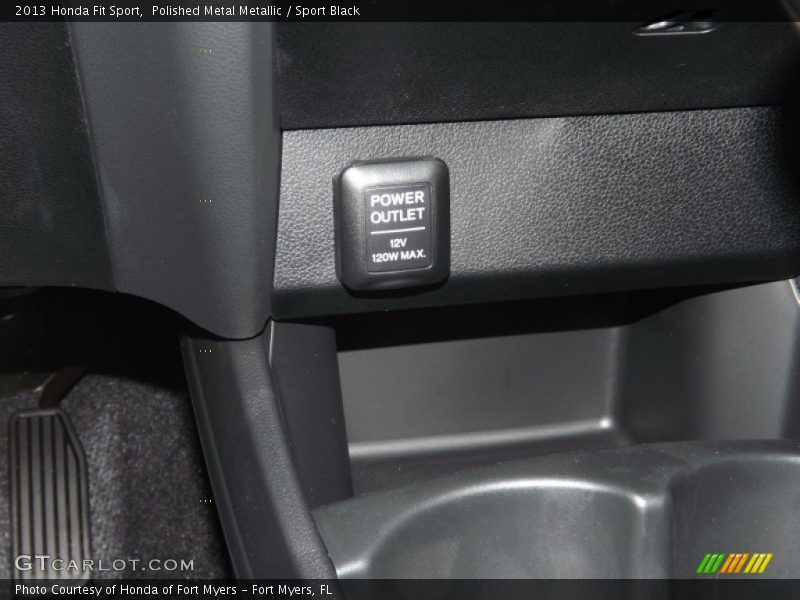 Polished Metal Metallic / Sport Black 2013 Honda Fit Sport
