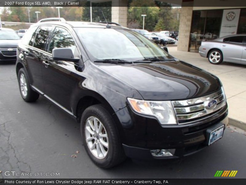 Black / Camel 2007 Ford Edge SEL AWD