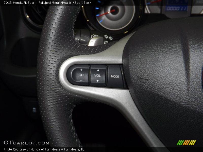 Polished Metal Metallic / Sport Black 2013 Honda Fit Sport