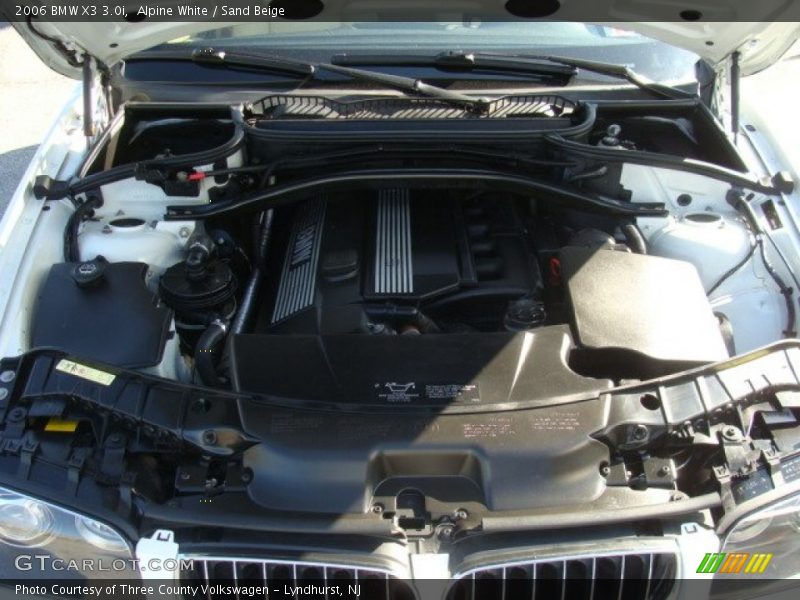 Alpine White / Sand Beige 2006 BMW X3 3.0i