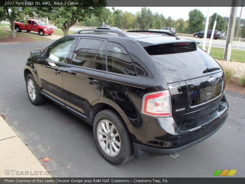 Black / Camel 2007 Ford Edge SEL AWD